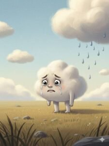 Read more about the article Hindi Short Stories for Kids – छोटे बादल और गौरी चिडिया की कहानी 🌨️🌧️🐥🐥